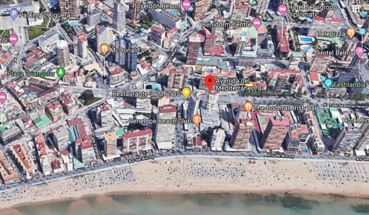 Benidorm Beach Eksteriør bilde